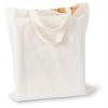 Nákupní taška z přírodní bavlny s krátkými uchy