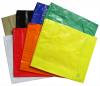 Ekologická laminová PP taška. 40x35x13cm, béžová, zelená, žlutá, oranžová